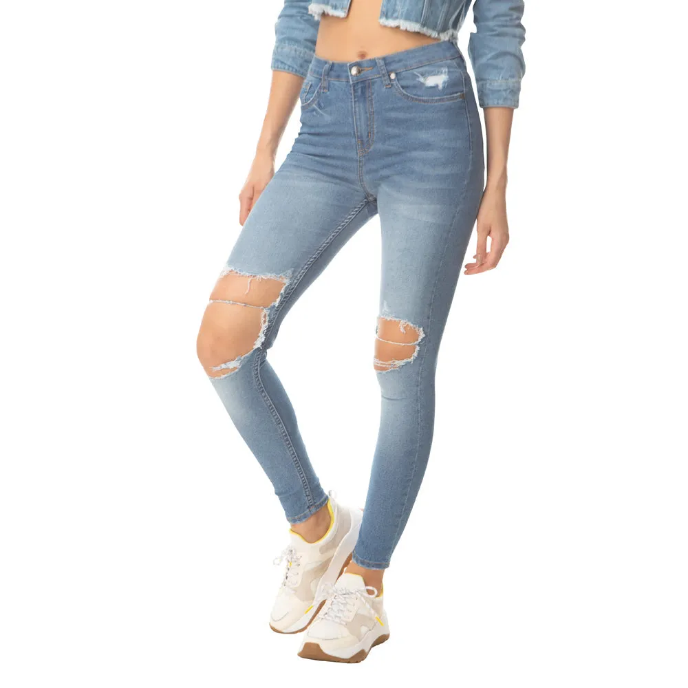 Awristocrat Knee Ripped Jeans