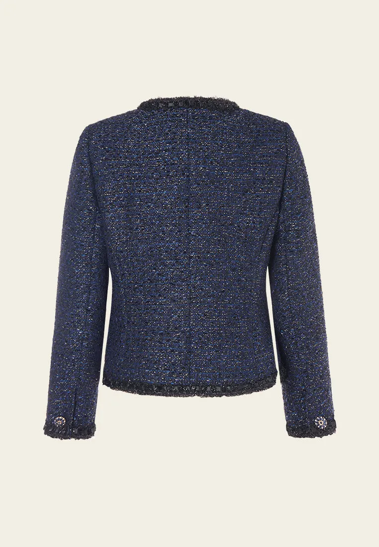 Double-breasted Tweed Jacket