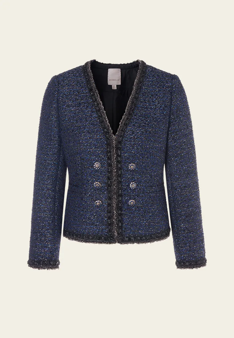 Double-breasted Tweed Jacket