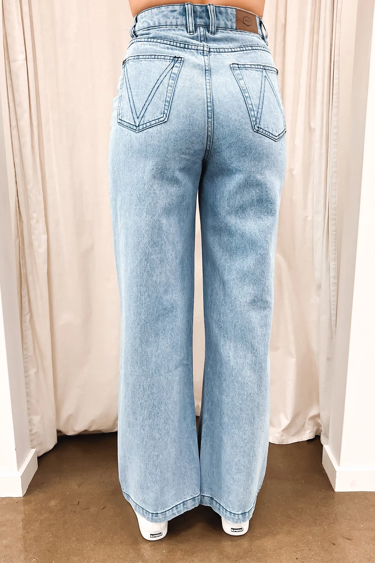 Elsa Ripped Denim Jean Blue