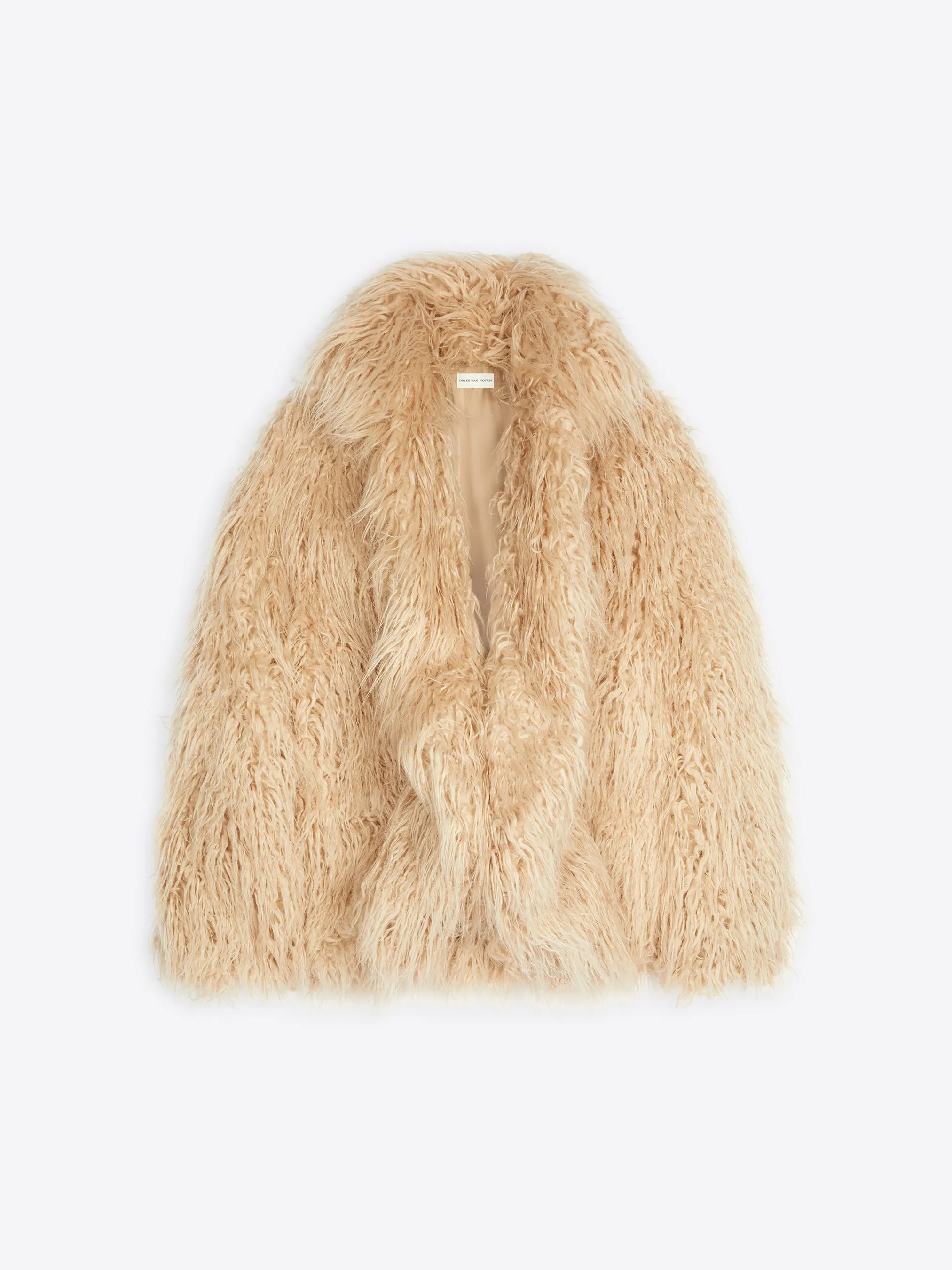 Faux fur jacket