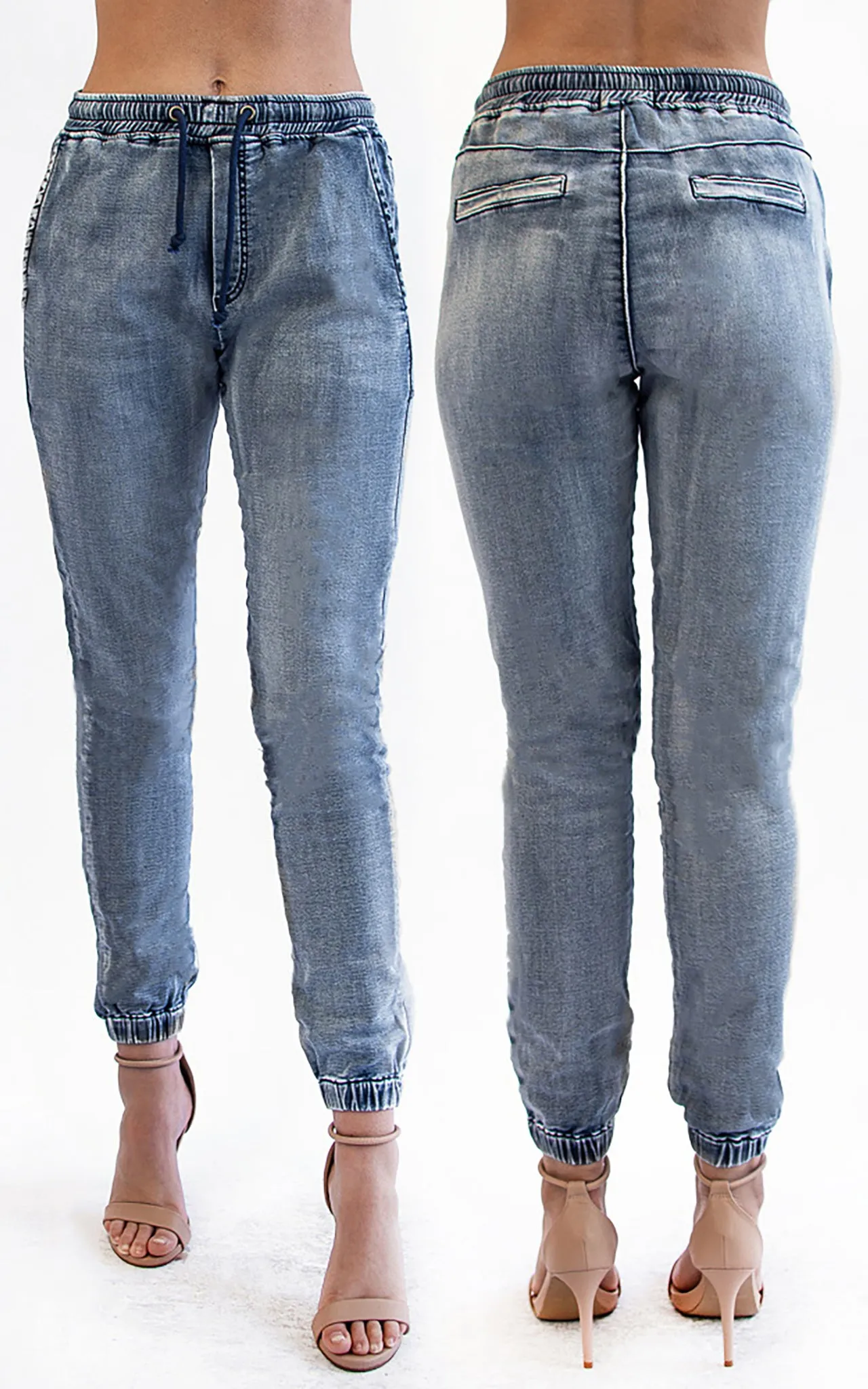 Freddie Cargo Jeans - Vintage Blue