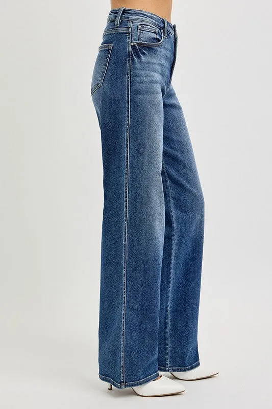 Full Size Tummy Control High Rise Jeans