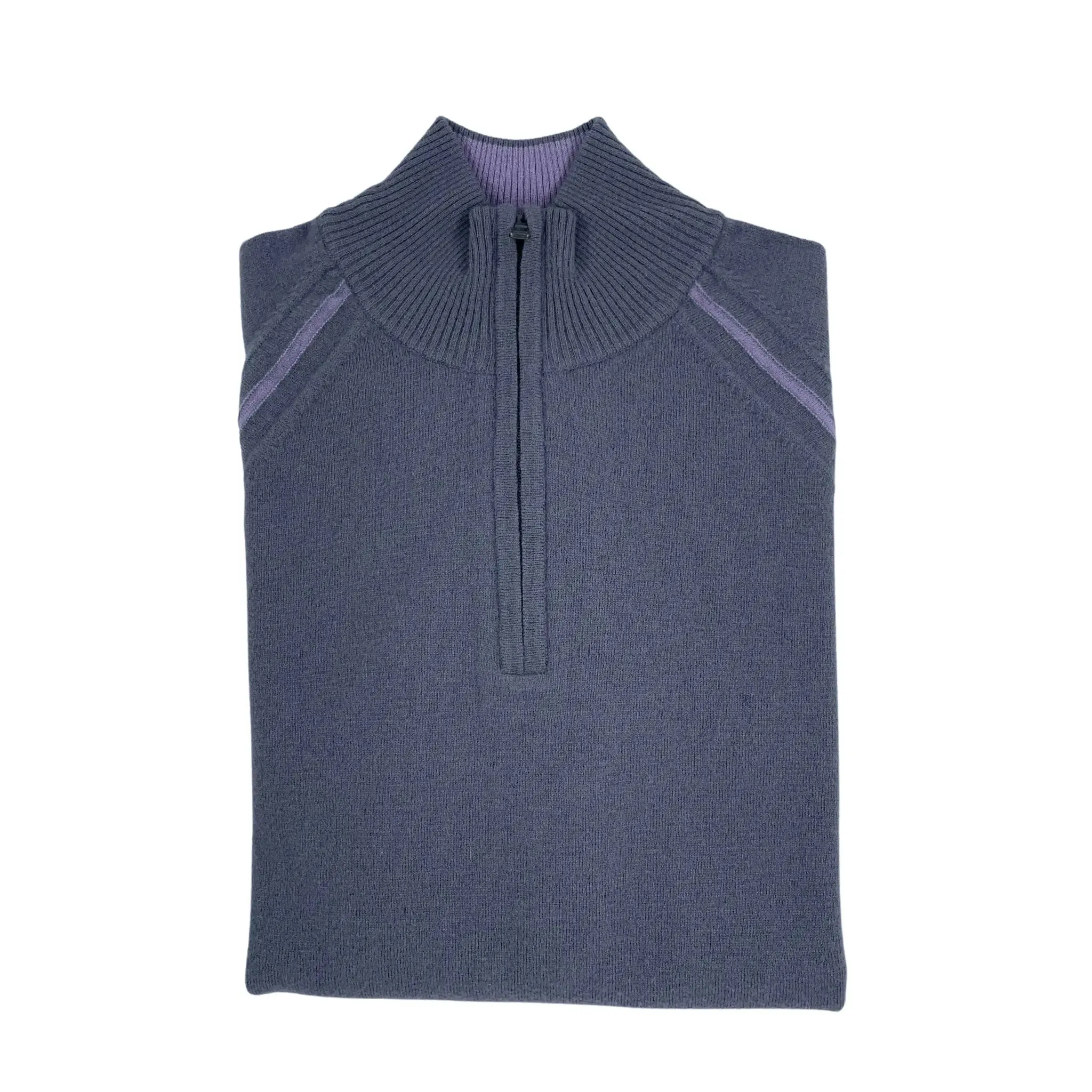 Hugo Boss Zip Mock Neck Sweater