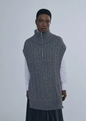 Knit waistcoat