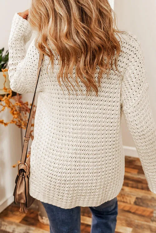 Madrid's Walk Round Neck Long Sleeve Sweater | 4 Colors