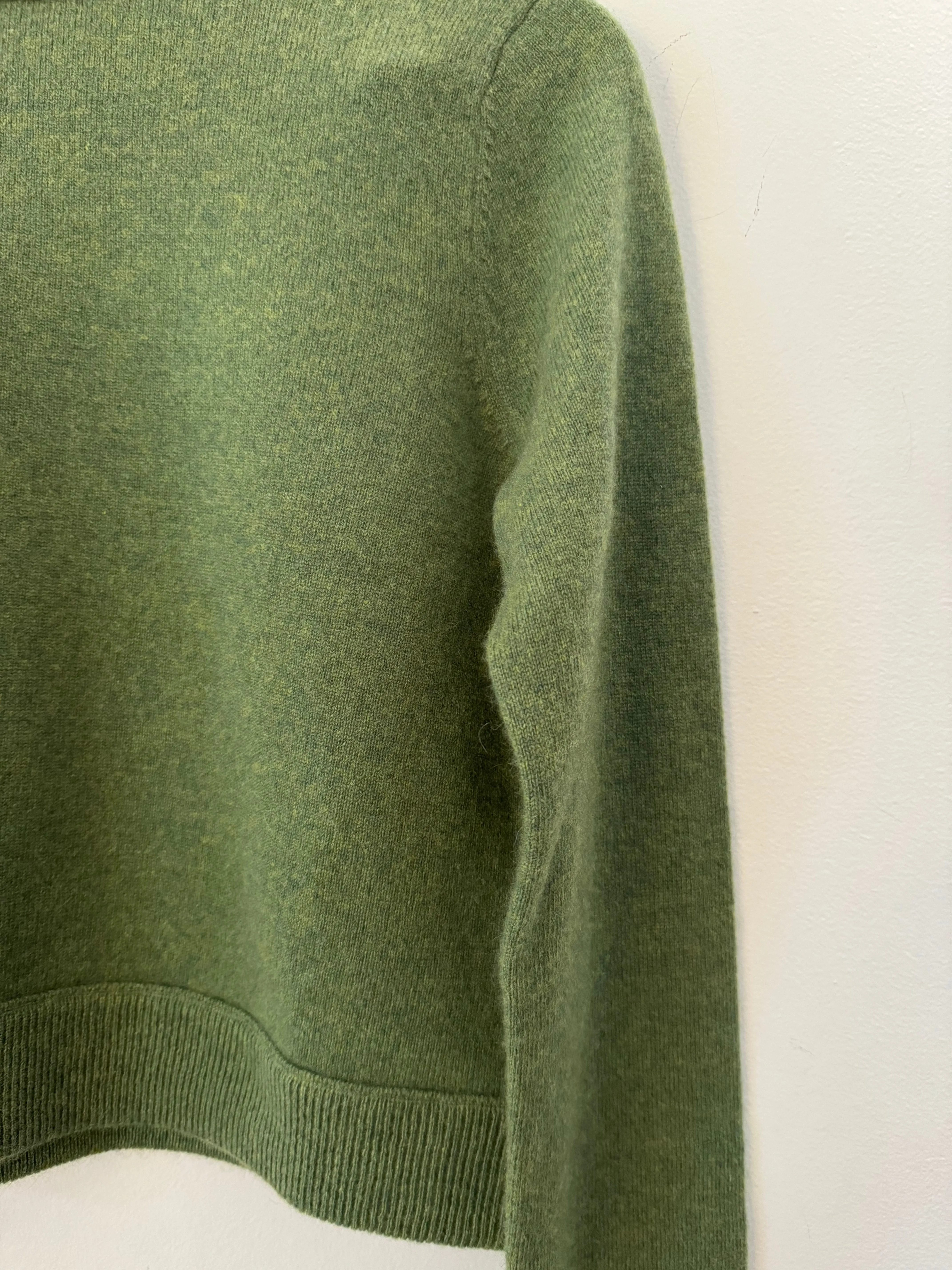 Moss Swing Mock Neck Sweater