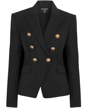 Noir Double Breasted Blazer