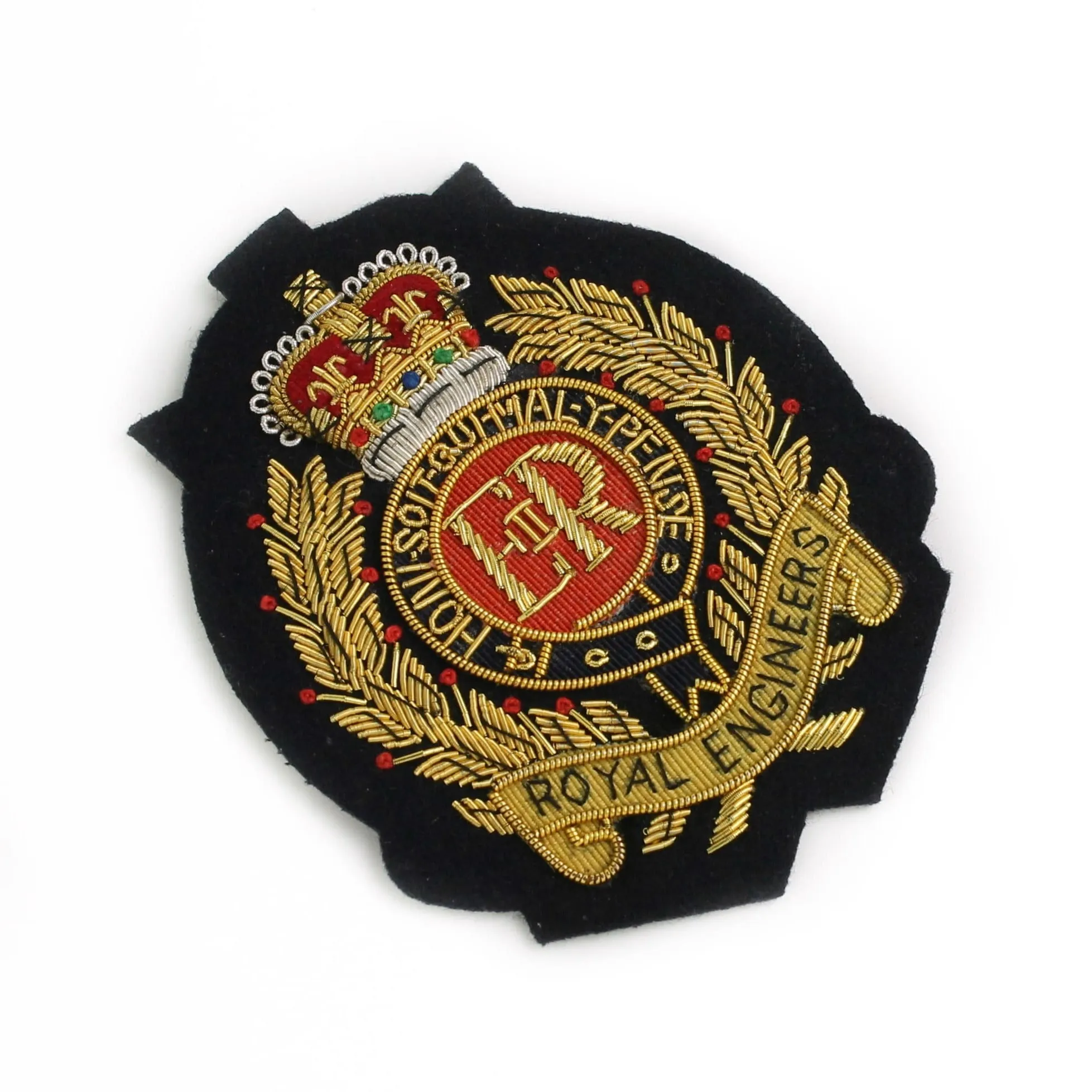 ROYAL ENGINEERS BLAZER BADGE