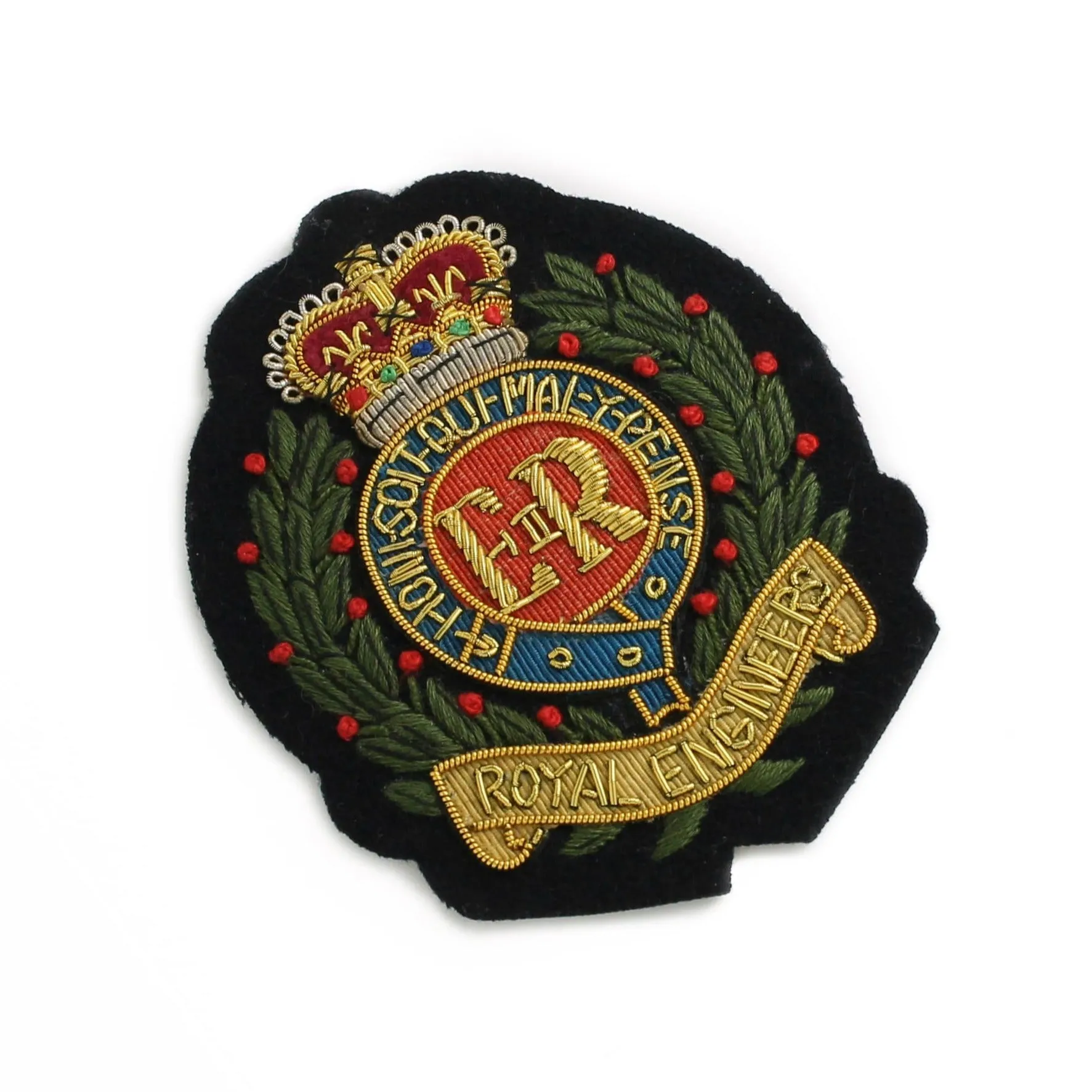 ROYAL ENGINEERS BLAZER BADGE