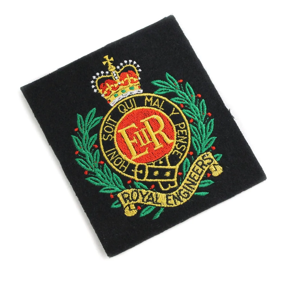 ROYAL ENGINEERS BLAZER BADGE