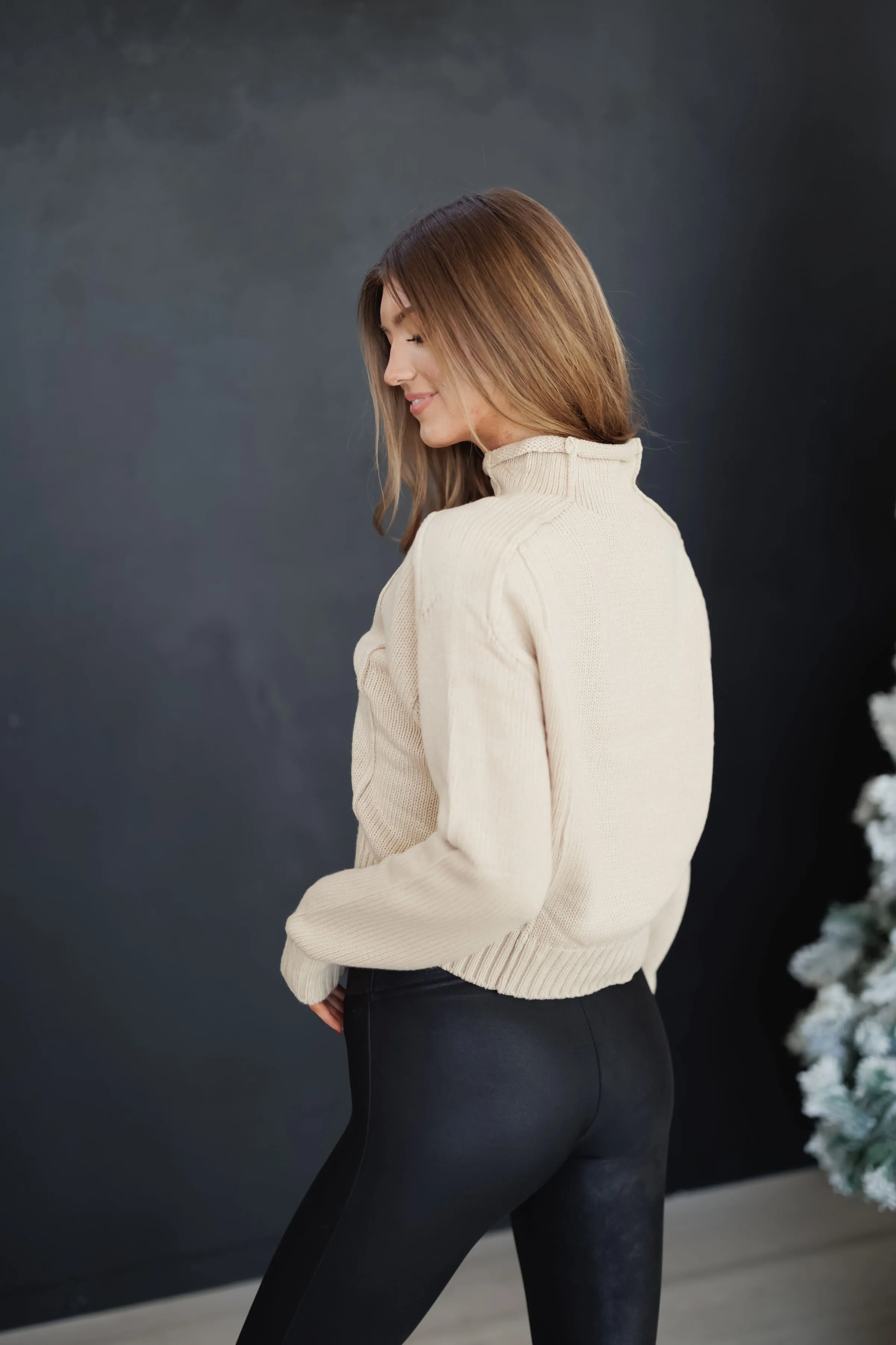 Sienna Sweater-Taupe