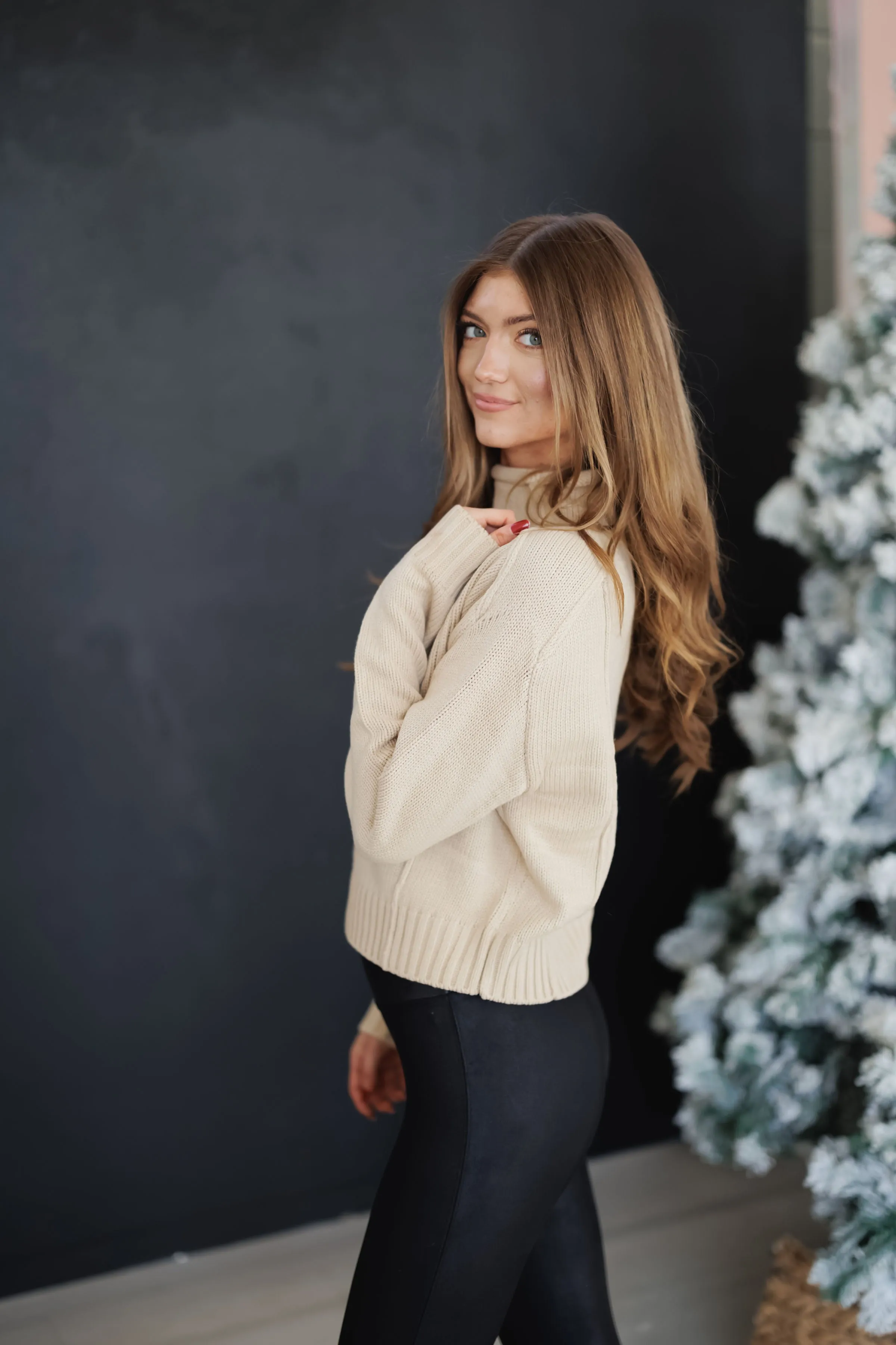 Sienna Sweater-Taupe