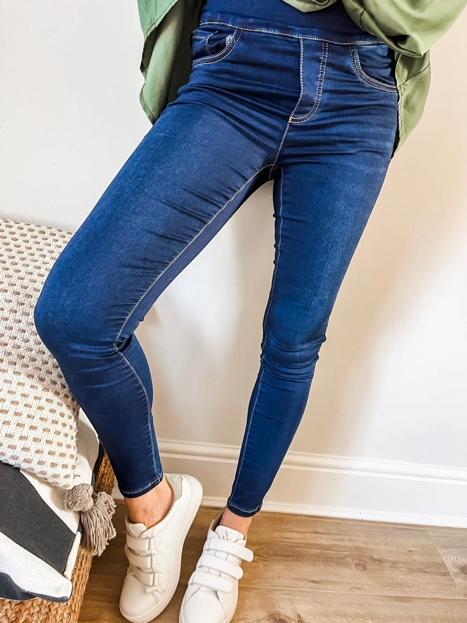 Tocada High Waisted Denim Jeans