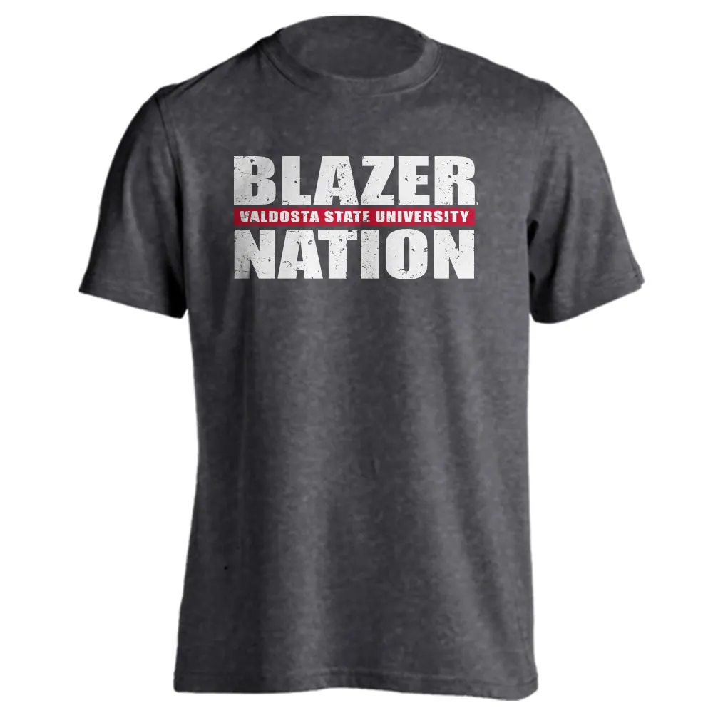 Valdosta State University VSU Blazers Blazer Nation Tee Short Sleeve T-Shirt