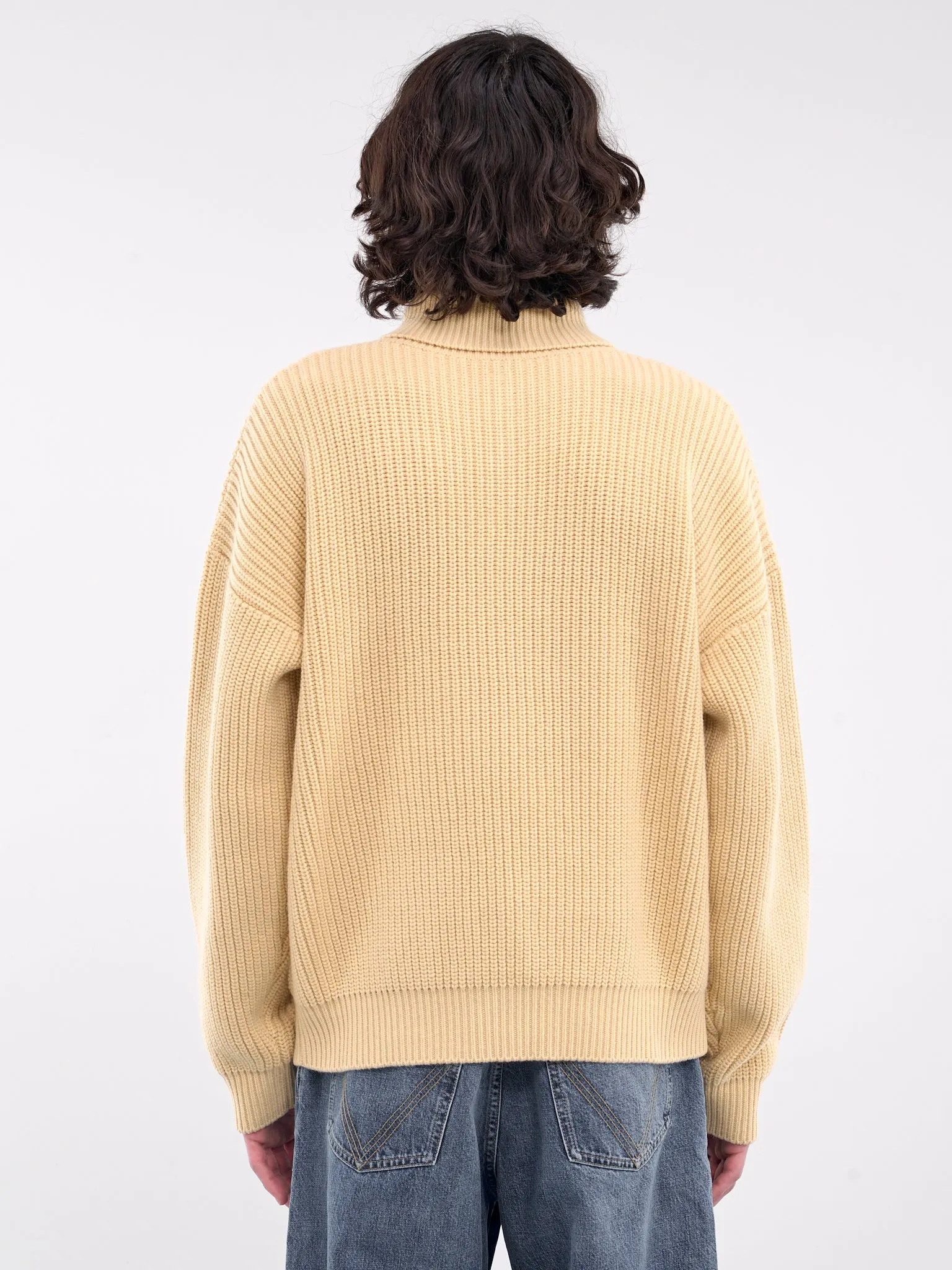 Wool-Cashmere Sweater (812511V4VY0-7418-SHELL)