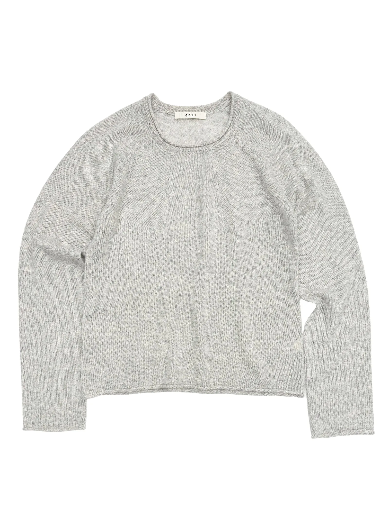 Yoke Crew in Heather Grey